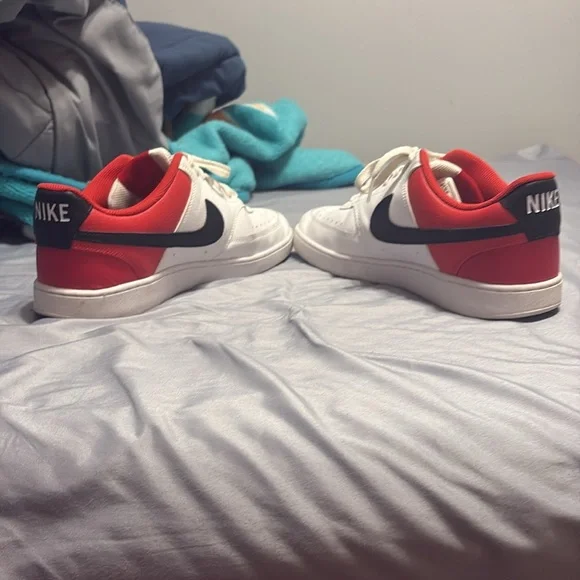 Nike Court Vision Low 'White University Red' - Picture 5 of 6